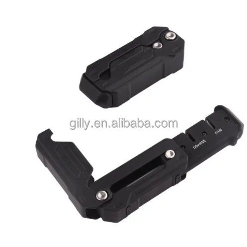 Professional 2 Slot Sharpening Tool Telescopic Easy Carry Manual Knife Sharpener