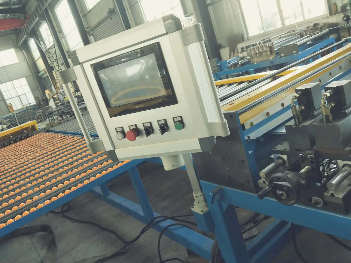 Square Ductwork Former Machine U Shape Auto Duct Line 5 Sheet Metal Industry Construction Works ,HVAC Galvanized Sheet Aluminum