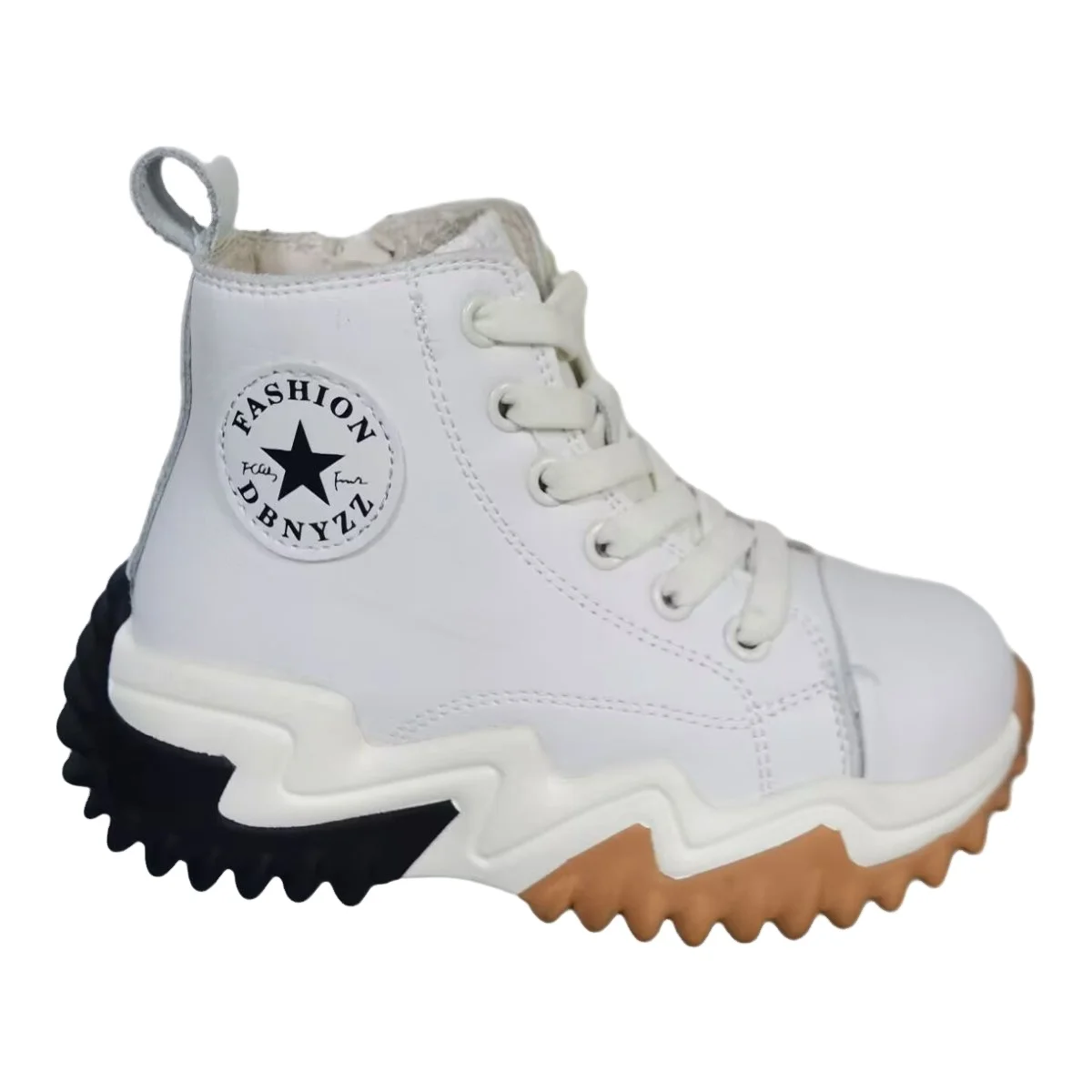 Wholesale children shoes Custom Blank Platform Sneakers High Top Walking Style Shoes Chunky Canvas Shoes Kids Sneakers