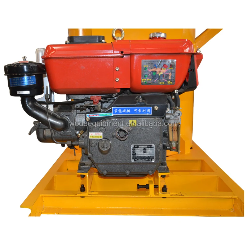 China reliable suppliers 360 liter diesel engine high shear cement grout mixer machine