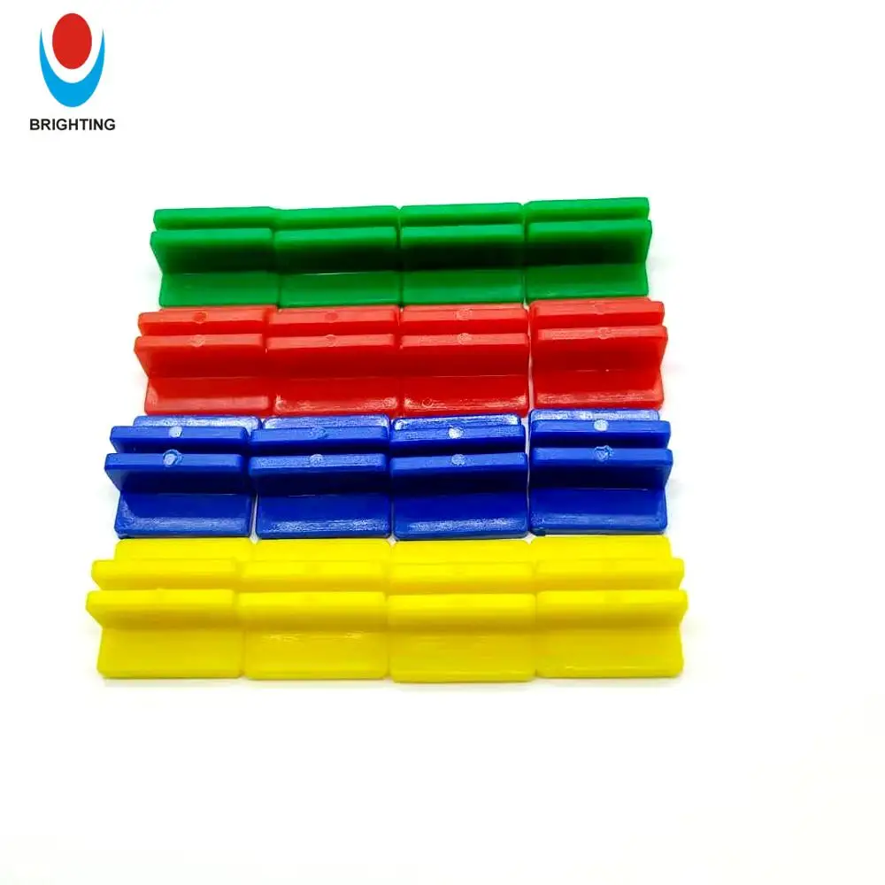 
19*19*11mm Colored Plastic Card Holder Credit Card stand for Board Game 