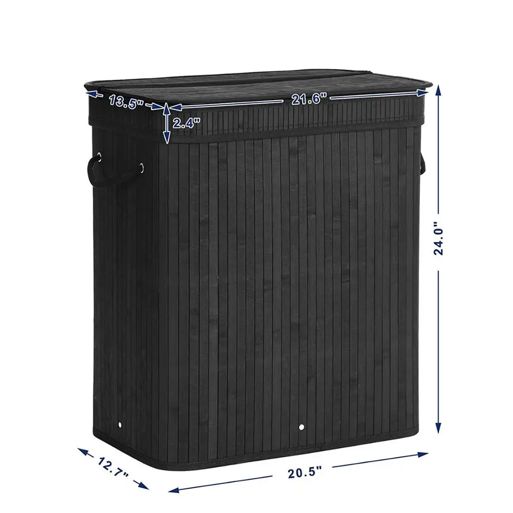 Hot Sale Household Hotel Bathroom Cheap Plastic Squars Modern Laundry Basket