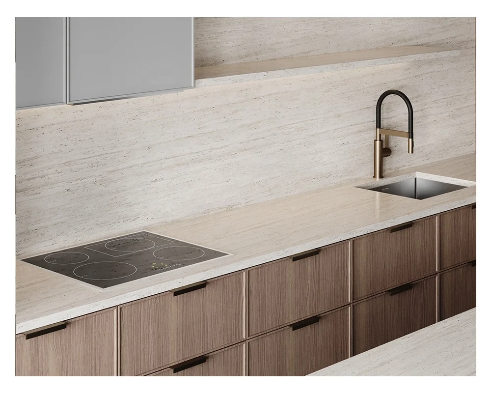 China Factory Classic Style Custom Made Kitchen Cabinet