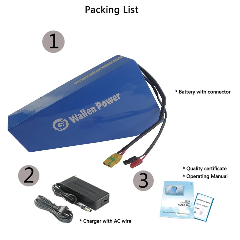 48v 10ah LiFePO4 lithium e scooter battery 48V 40Ah li-ion triangle battery pack Electric Bike Batteries
