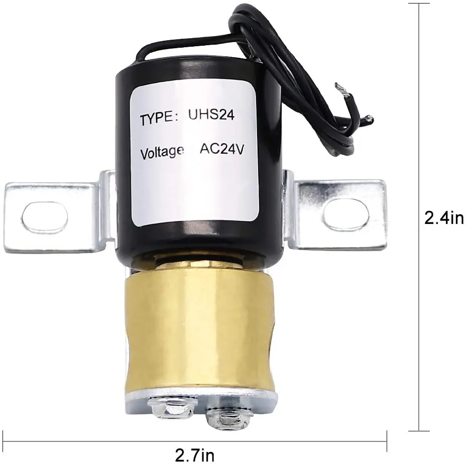 UHS24 Universal Humidifier Solenoid Valve Kit 24 Volt  Compatible with HE220 HE225 HE260 HE265 A. 4040 990-53  320016939-002