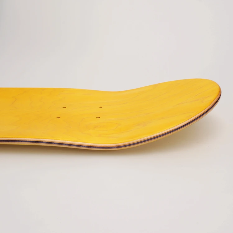  3 layer dyeing medium concave double kick 100% Canadian maple skateboard blank