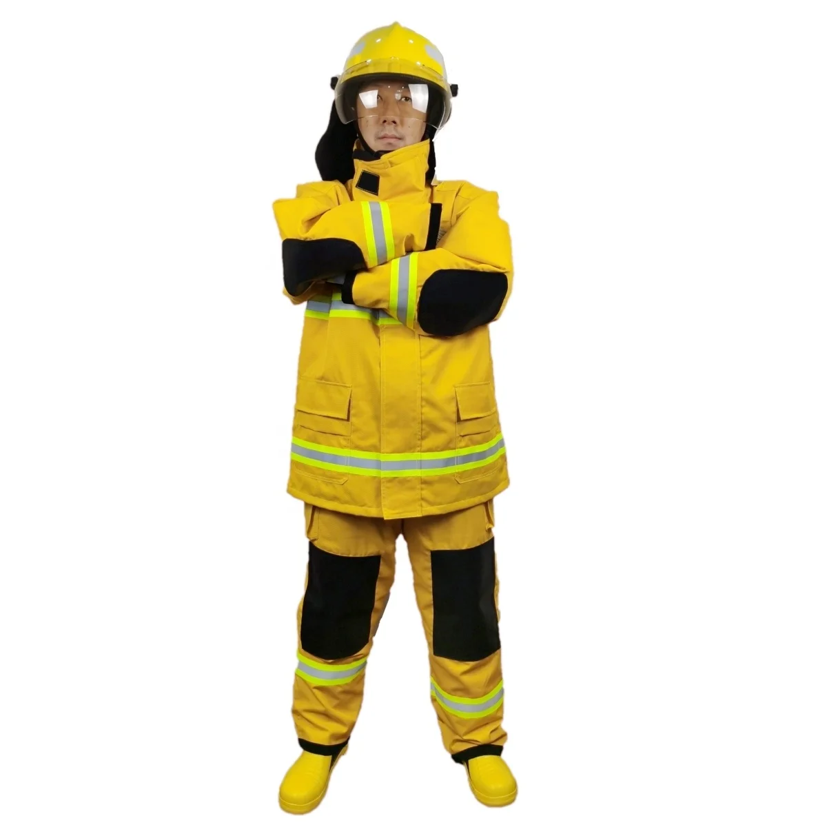Fire Suit Safety Heat Resistant Clothing Fire Fighting Equipment Fire Retardant Suit