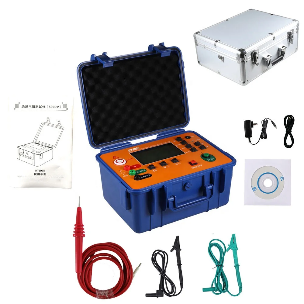 5000V Insulation Tester Digital Insulation Resistance Tester 5KV Megger Tester