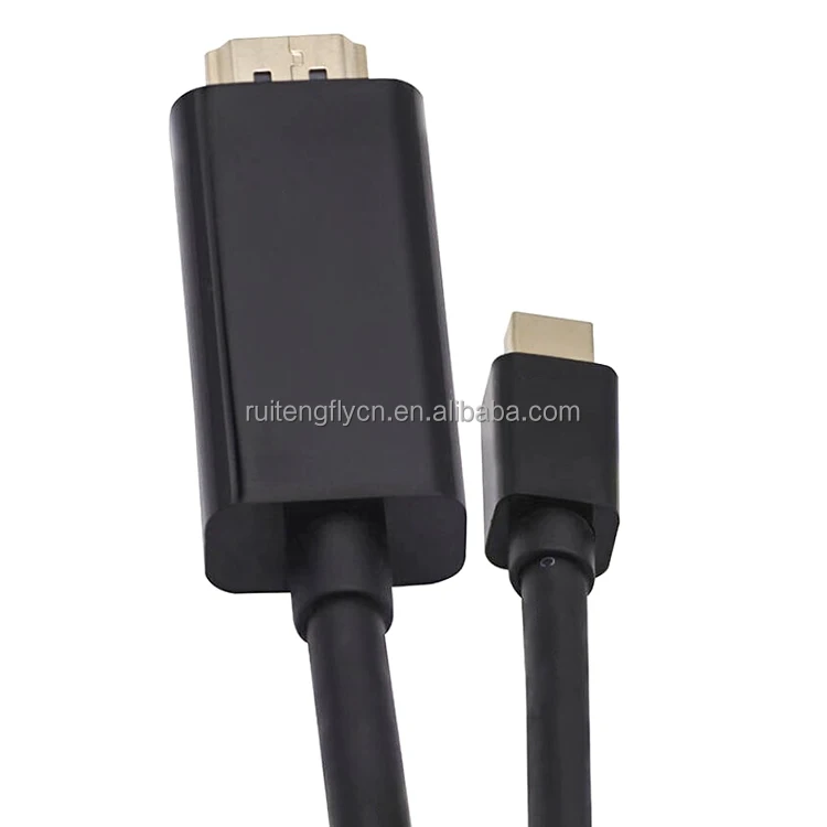 Китай большая фабрика хорошая цена мини Displayport штекер-HDMI штекер кабель поддержка Mini DP 1 2 V 4K2K видеоразрешение