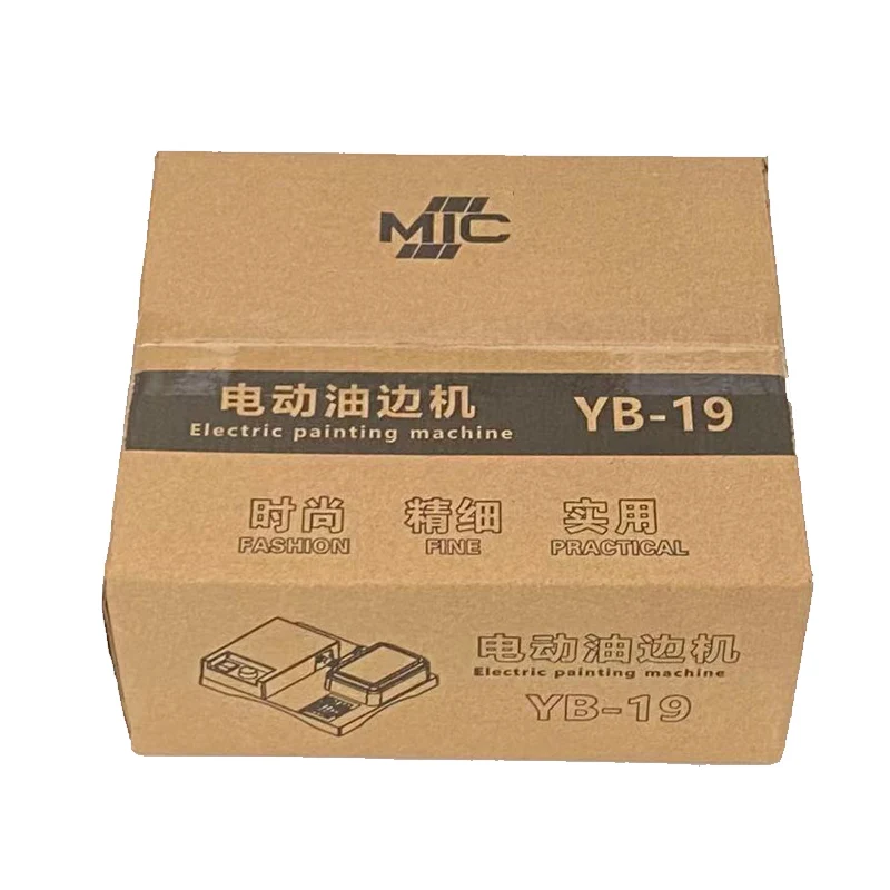 machine for leather belt bag sjpes edge coloring painting