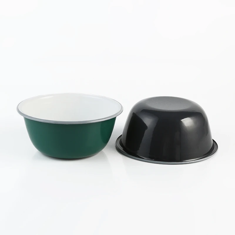 Professional Manufacturer Custom Soup Bowls Enamel Material Bowl 18cm Fish Soup Bowl