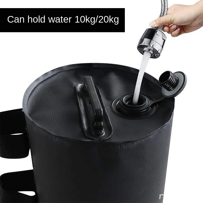 Hot sale wholesale collapsible tank counterweight bag 10KG 20KG tent windproof umbrella water injection fixed water