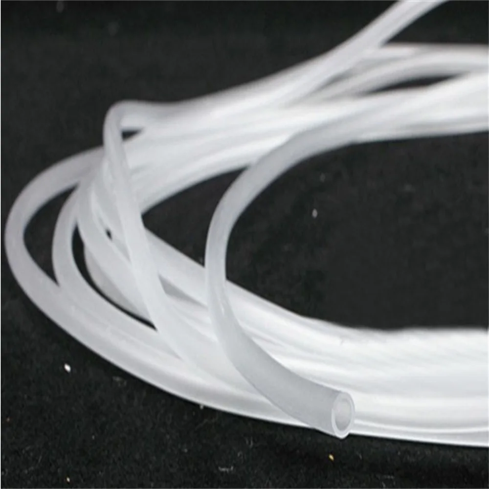 Aquarium 4*6mm Oxygen Pump silicon hose pipe Bubble Air silicone hoses for Air Bubble Stone Fish Tank Pond Pump