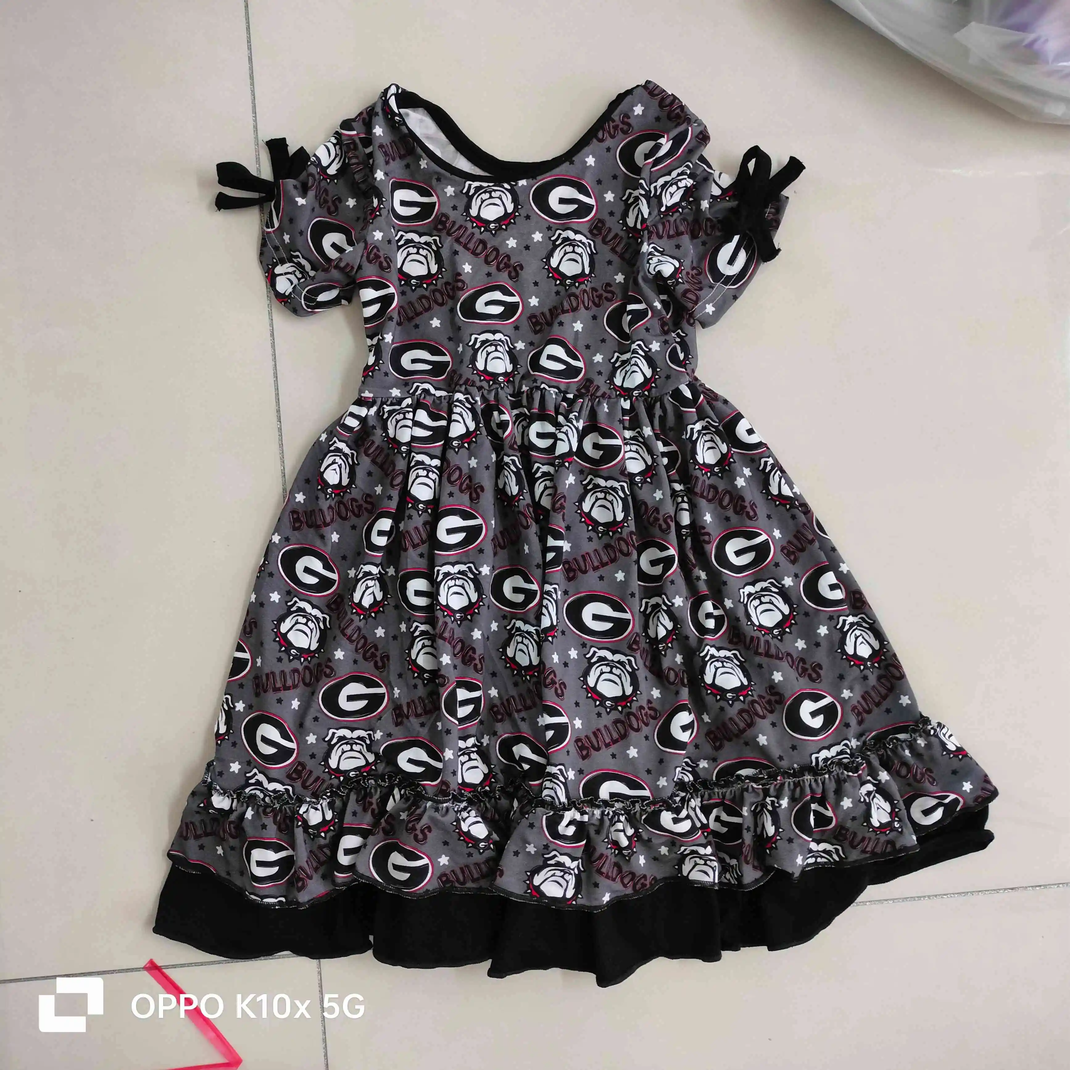 4th of july design teen Dress Baby Girls Clothing