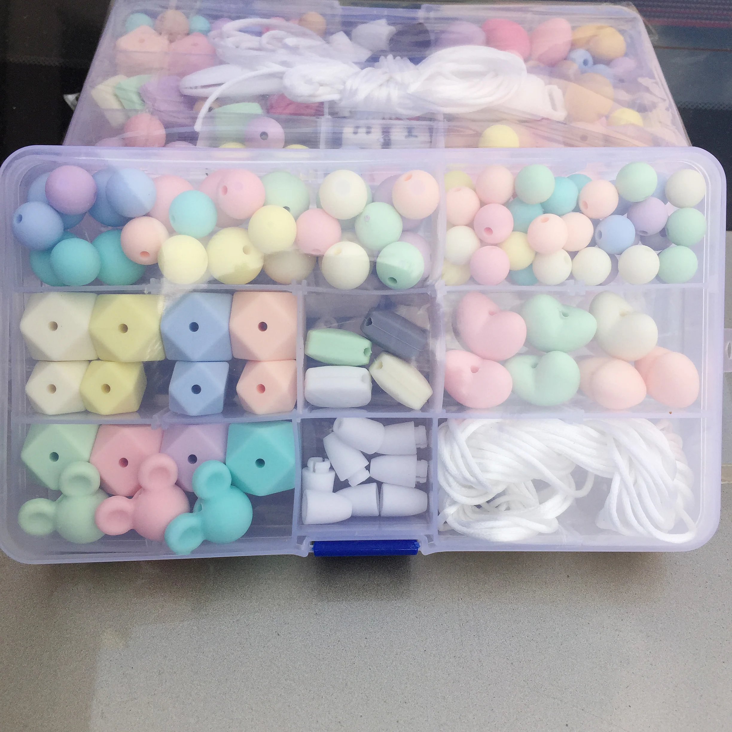 New Design Silicone Beads set for baby chew beads