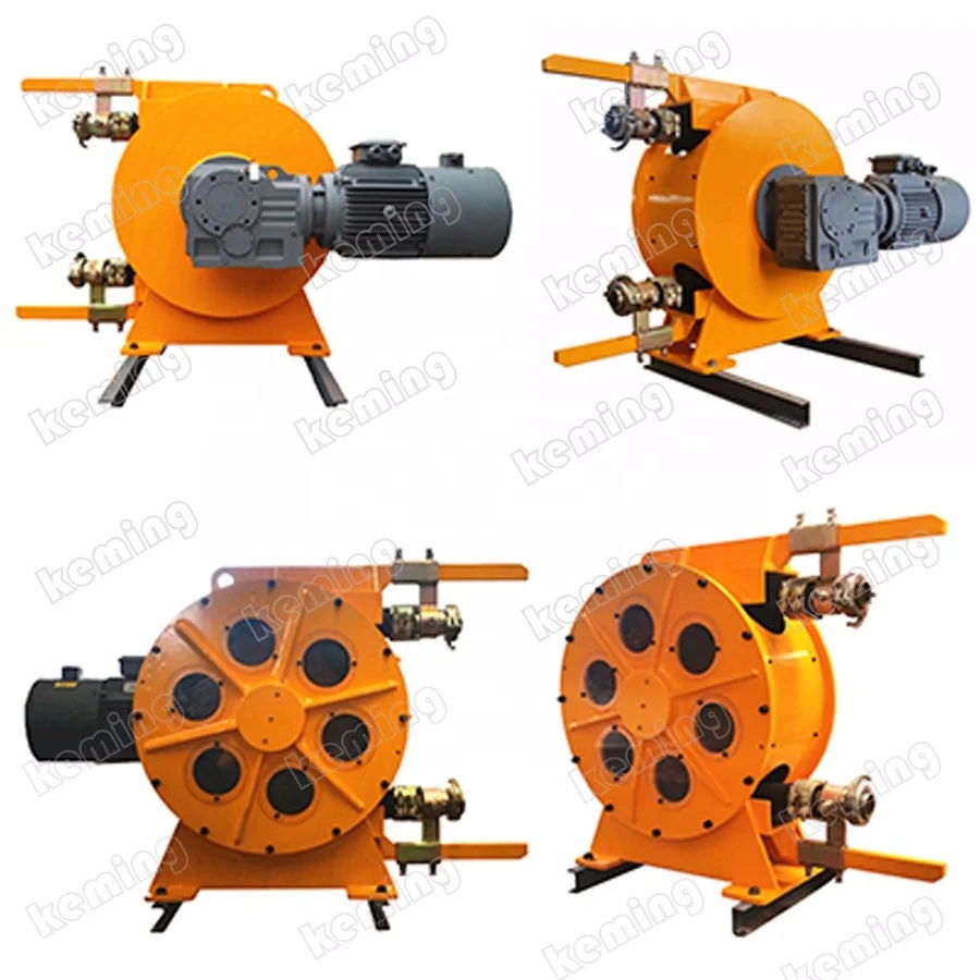 juice liquids conveying rubber continues pumping machine small size materials Peristaltic Industrial Hose Pump