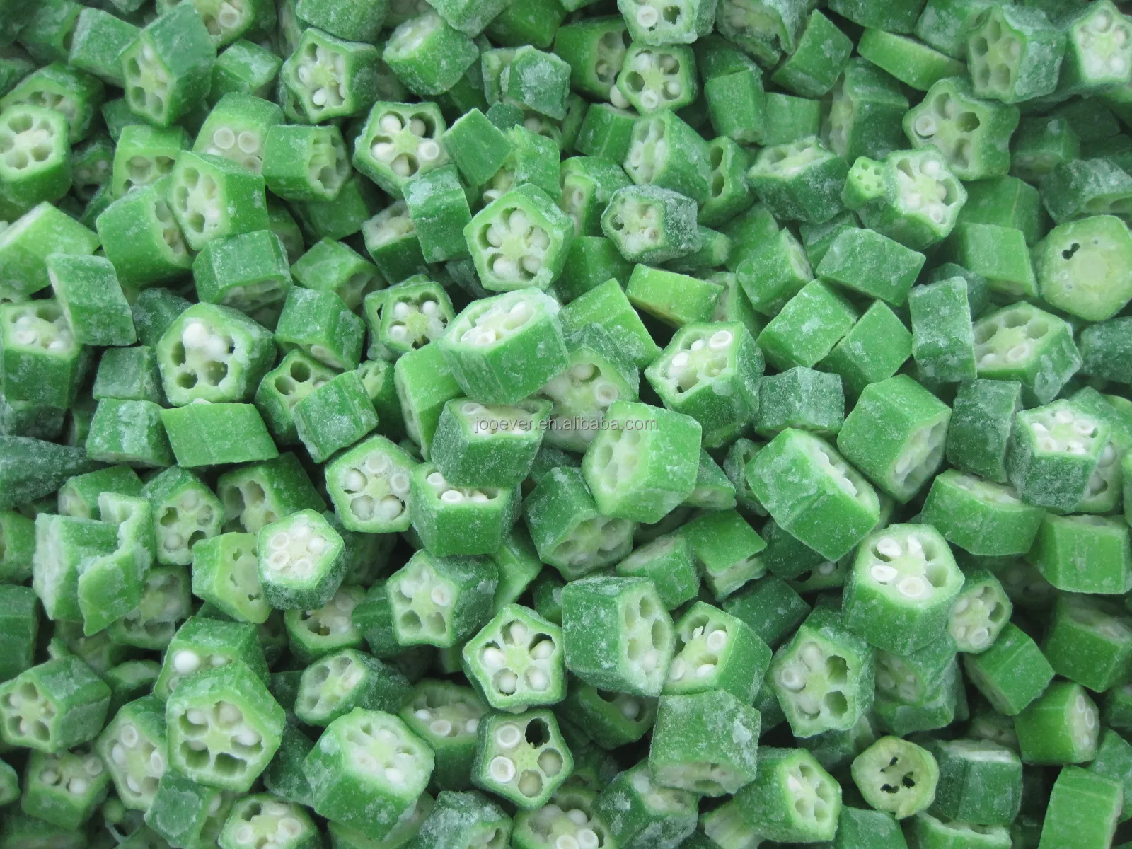 Wholesale IQF Frozen Okra Cut Premium Quality ISO & BRC HACCP Approved China Origin Frozen Vegetables