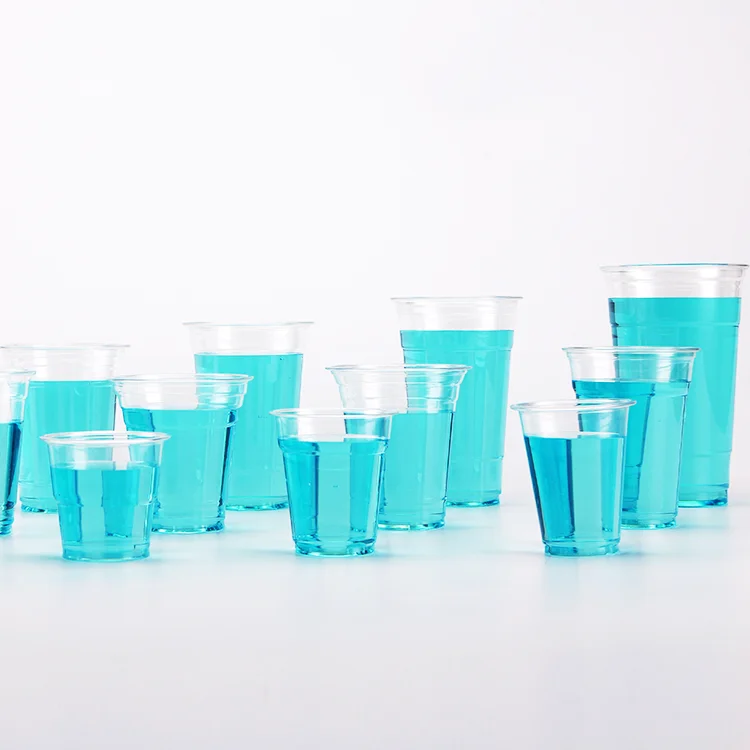 5 7 8 9 10 12 16 20 24 32 Oz Custom Printed Disposable Cups Plastic Water Ice Coffee Wine Beer Milkshake Cup