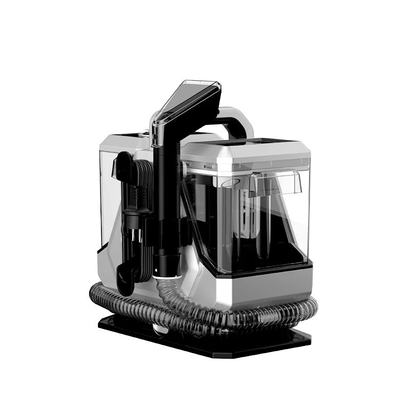 New design power off induction dry and wet vacuum cleaner separately added detergent sofa fabric carpet cleaning machine