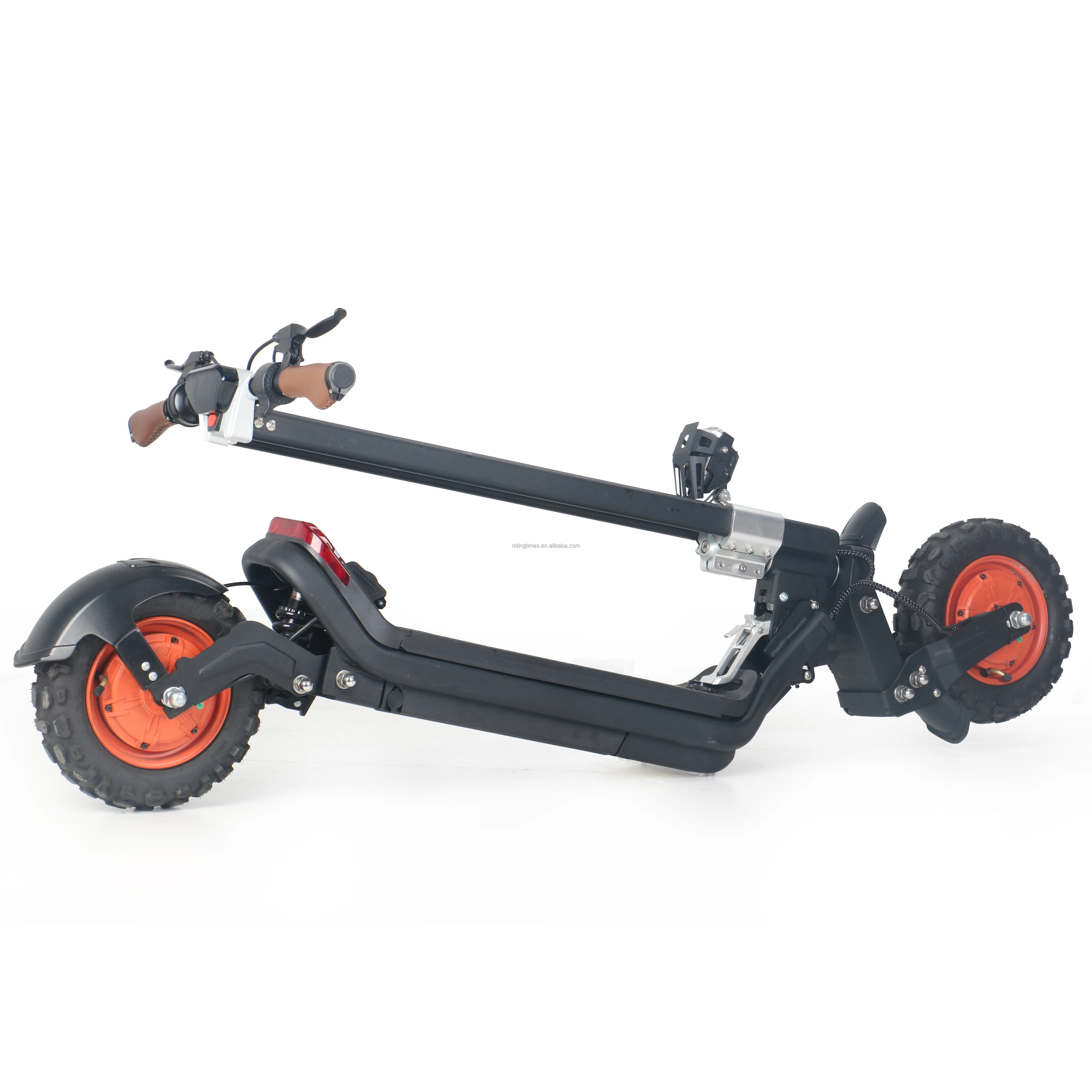 2400w two wheels city folding electric scooter off road adult fat scooter with 48v removable battery