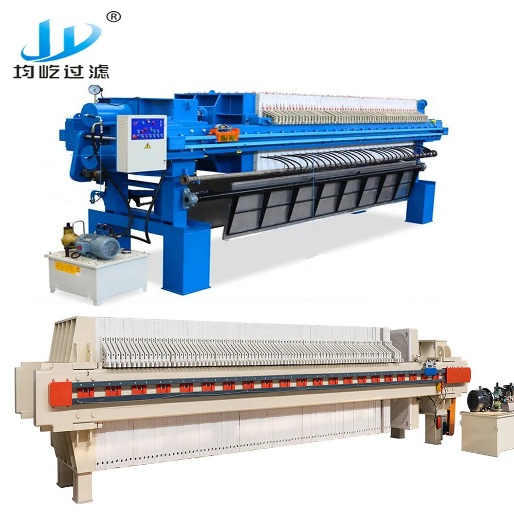 MUNICIPAL SEWAGE Hydraulic Plate and Frame Filter Press for City Mixed Raw Sewage