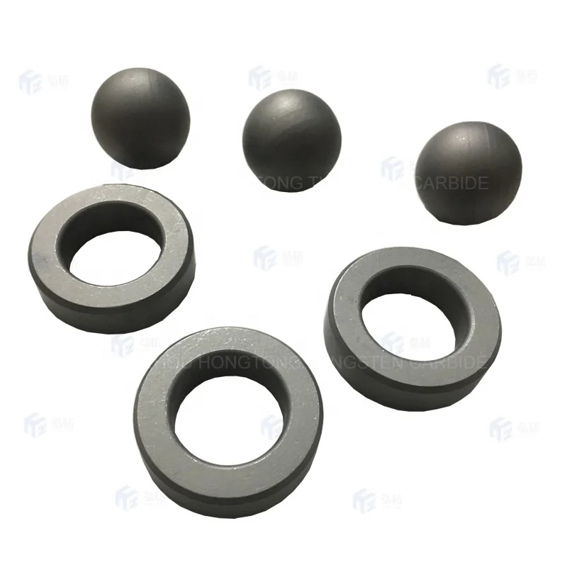 TC ball and seat valves for subsurface oilfield pumps