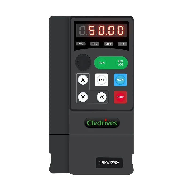 Vfd Clvdrive Шэньчжэнь завод MPPT Солнечный водяной насос инвертор 1 фаза 220 В 1,5 кВт солнечный инвертор для погружного насоса