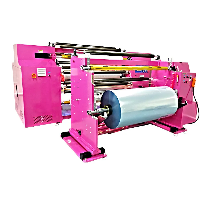 Jumbo Roll PET OCA CPP PC PVC PE Film and  Fabric Automatic laminating machine cutting machine