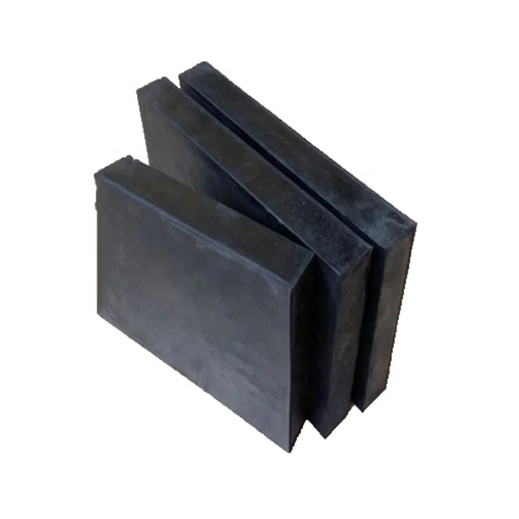 Bridges Shock Absorption Construction Laminated Elastomeric Neoprene Rubber Bearing Pads Customized Design