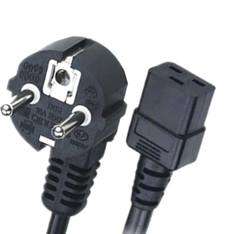  Европейская вилка CEE7/7 Schuko к шнуру питания IEC 60320