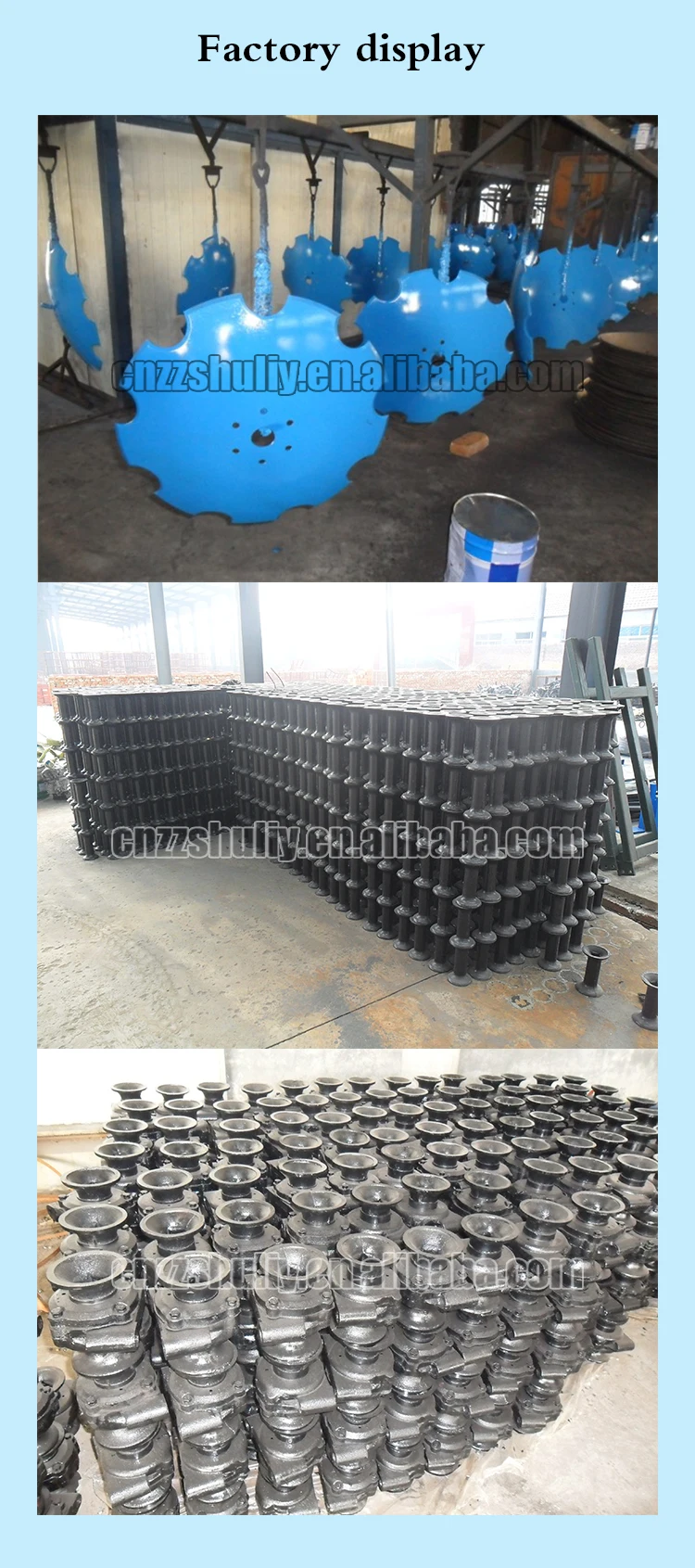 Agricultural Machinery Disk Harrow Atv Disc Plough Harrow