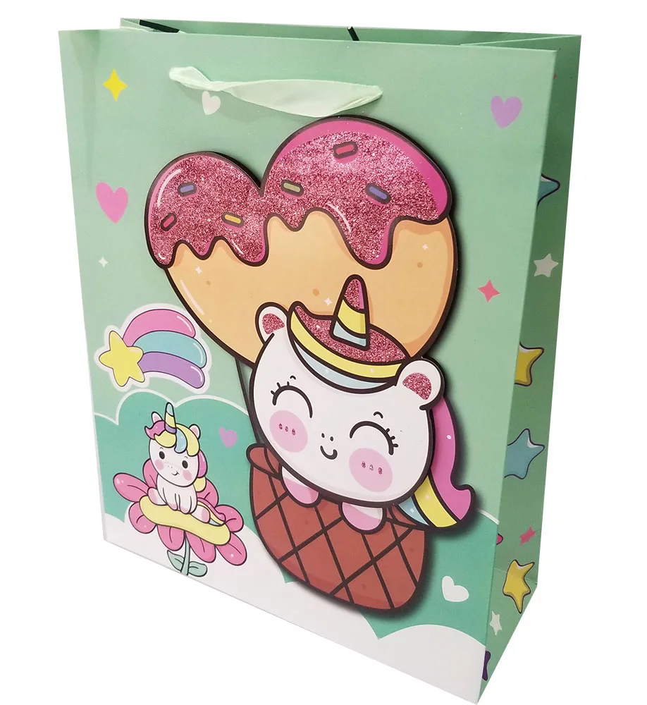 creative lovely kids birthday shopper gift paper bag