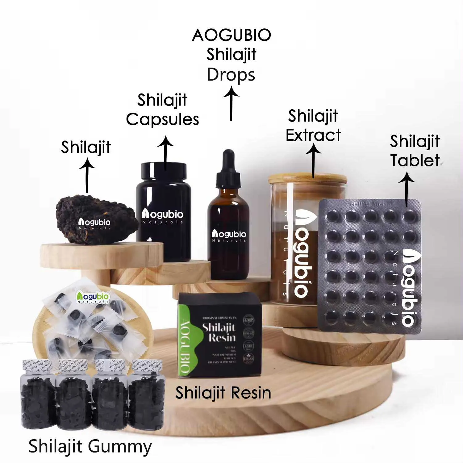 Himalaya Shilajit 100% Pure Resin Food Grade Health Care Products Bottle Shilajit Resin
