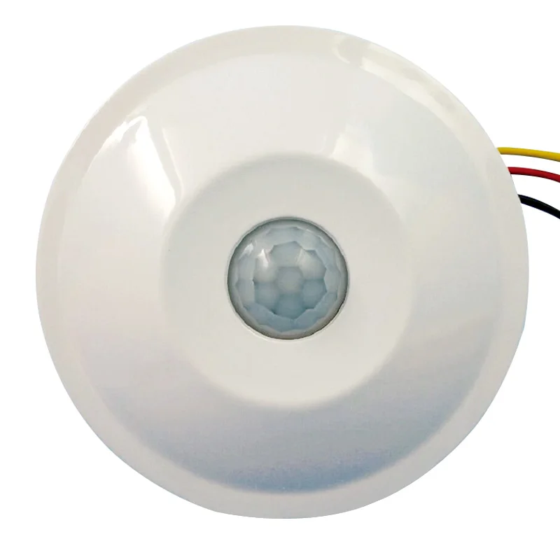 3 line round ceiling pir sensor body motion induction switch Automatic delay energy saving switch