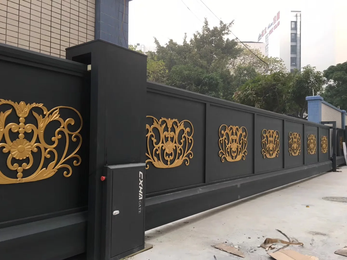 indian garden wooden main gate grill design for home farm house main iron square tube gate design