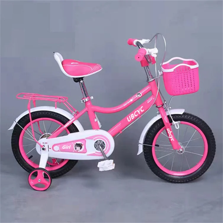Factory cheap price 4 Wheel girl cycle 12 14 16 18 20 Inch Children Bicycle Kids Bike For 2 3-8 Year Kids 10 9-11 Years Old