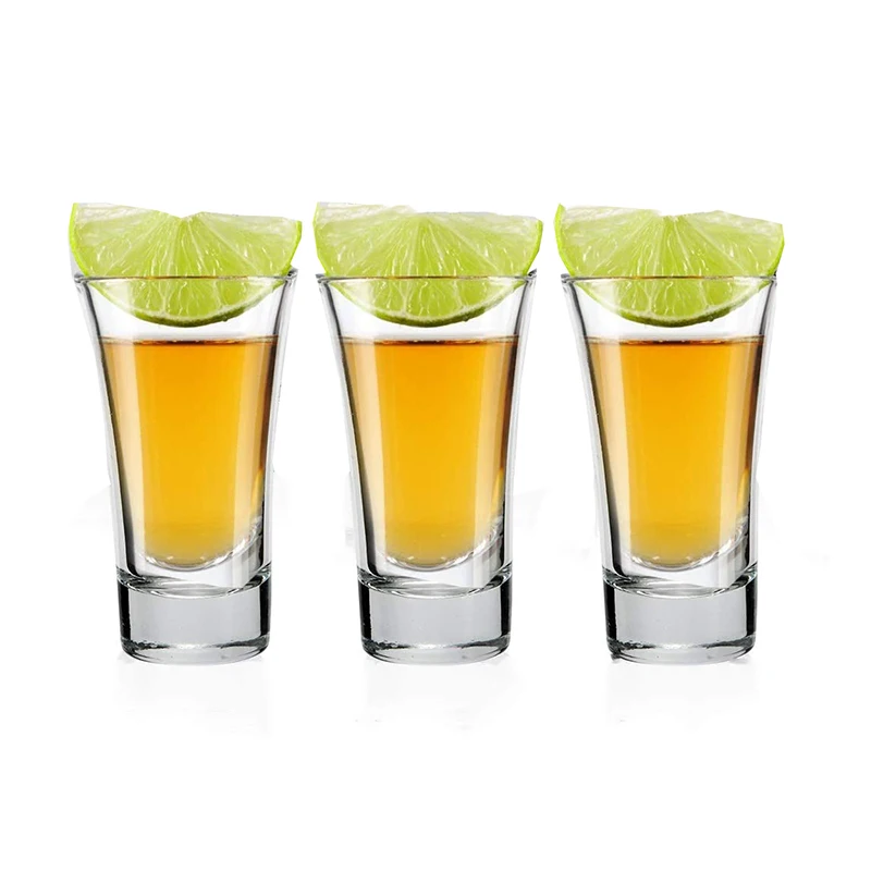 Unbreakable Colorful & Dishwasher Safe 2 oz Reusable Shot Glasses Drinkware for Indoor Outdoor