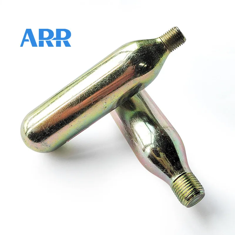 co2 50cc 60cc 48cc co2 cartridge threaded 38g 45g cartucho for motorcycle airbag