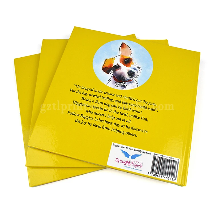 
China Printing Factory Custom Full Color Hardcover Children Book Printing 