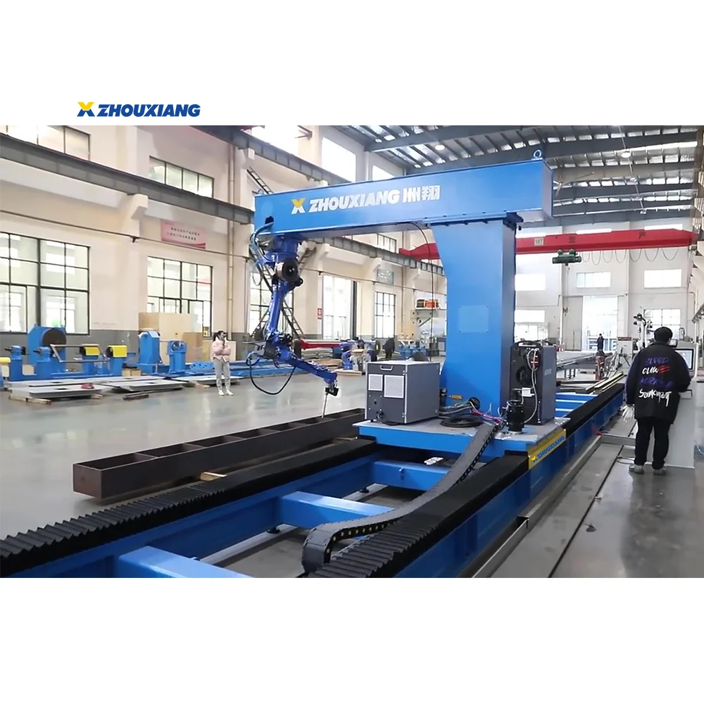 Zhouxiang 7 Axis 8 Axis Cantilever Robot Intelligent Automatic Tig Welding Robot Workstation