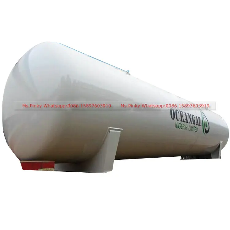 Biggest 200cbm LPG Gas Storage Tanker Liquified Petroleum Gas Tank Factory Directly Sales