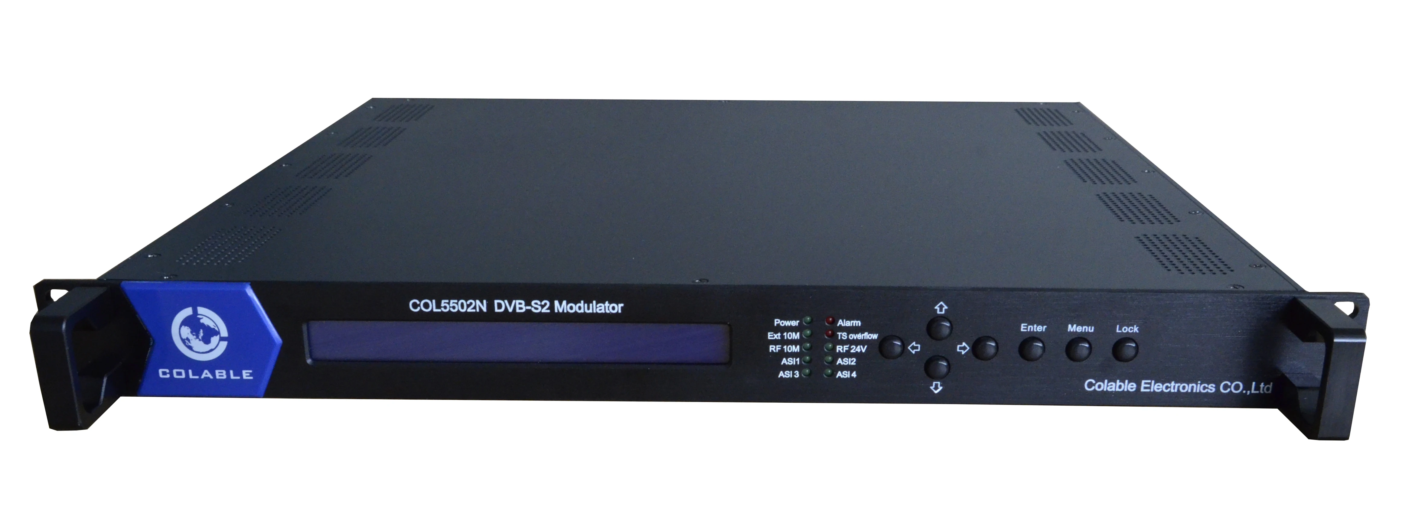 Digital Satellite TV  DVB-S2 Uplink Modulator  ASI /IP to RF modulation   COL5502N