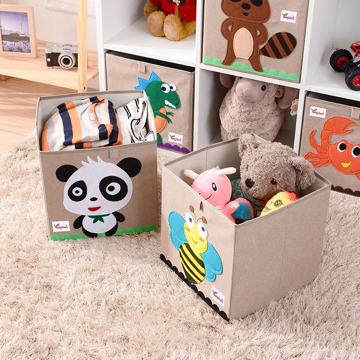 Wholesale factory prices in China Kids Toy Organizer Embroidery pattern Organizers And Storage