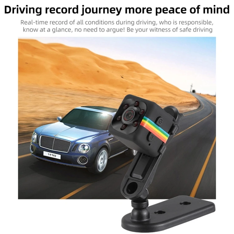 Dropshipping Mini DV HD 1080P 6 LEDs Sport Recorder Camera with