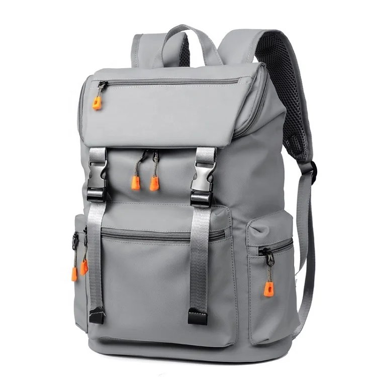 1 Piece Waterproof Sports Travel Mens Foldable High Quality Usb Rolltop Fashion Laptop Nylon Backpack Bag for Men School