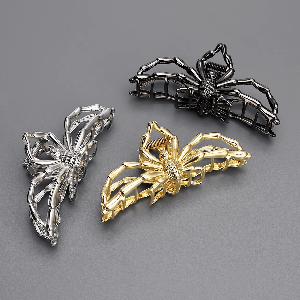 Factory Direct Hair Clips Fashion Spider Claws Anti Slip Claw Clip Wholesale