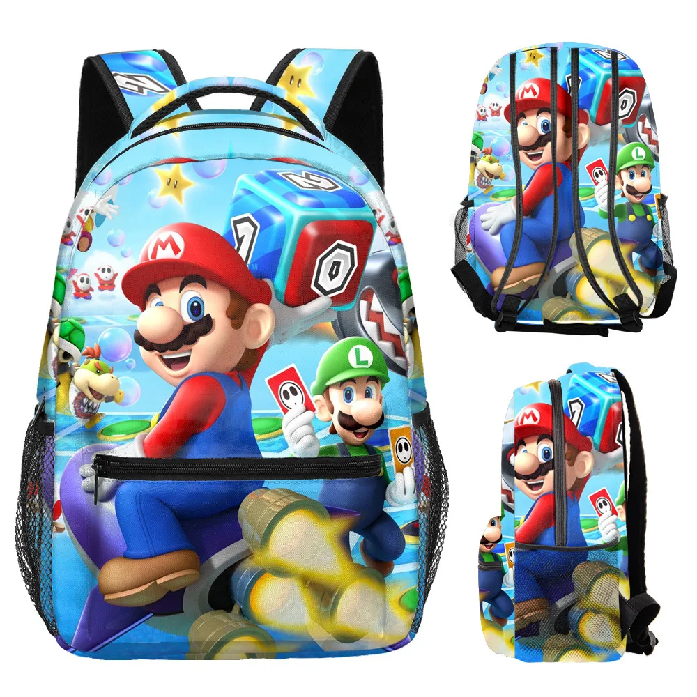 Хит продаж, мультяшный рюкзак с полной печатью, Большой Вместительный рюкзак, рюкзак для начальной школы, снижение нагрузки и Защита позвоночника