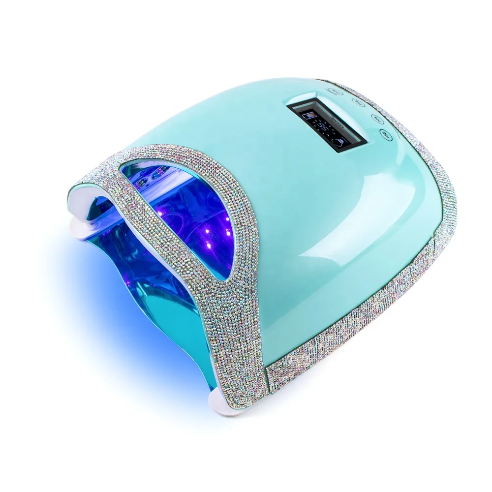 Rechargeable Nail Lamp 128w Wattage Red Light Dual Cure Manicure For Nail Drill Machine 35000rpm Carbide Nail Drill Bits
