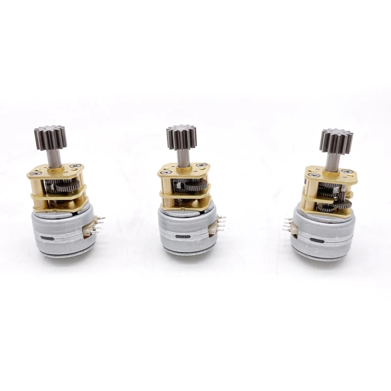 12mm DC Gear Stepper Motor Auto Equipment 0.5A Permanent