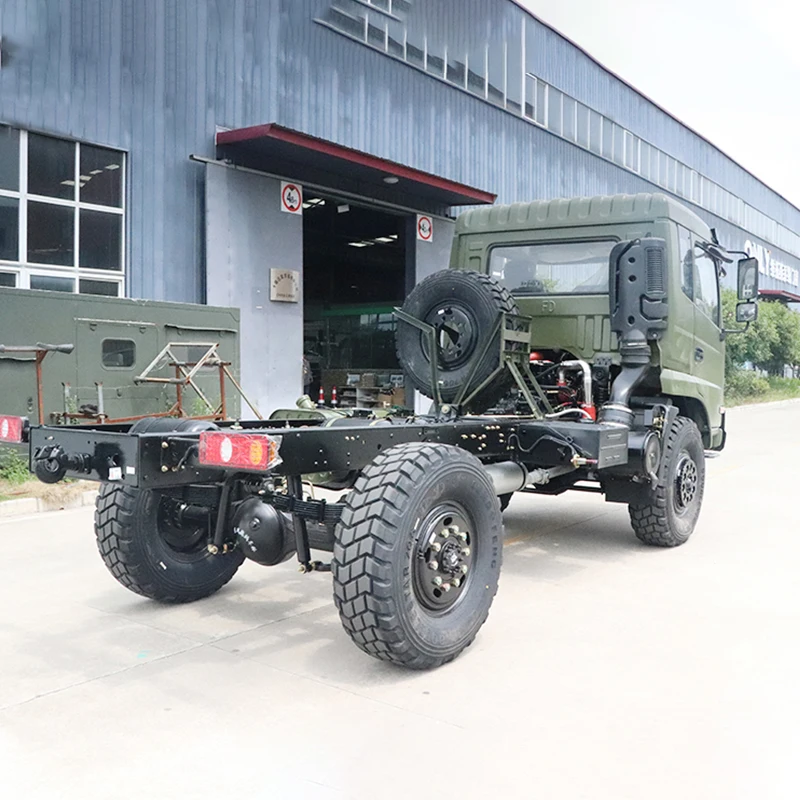 Dongfeng Off road truck 4x4 cargo truck dump truck chassis for sale in asia